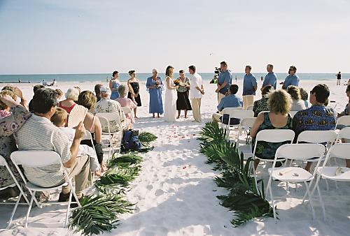 siesta key beach wedding